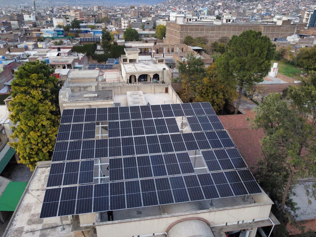 38.6 kW array at Mingora, Swat