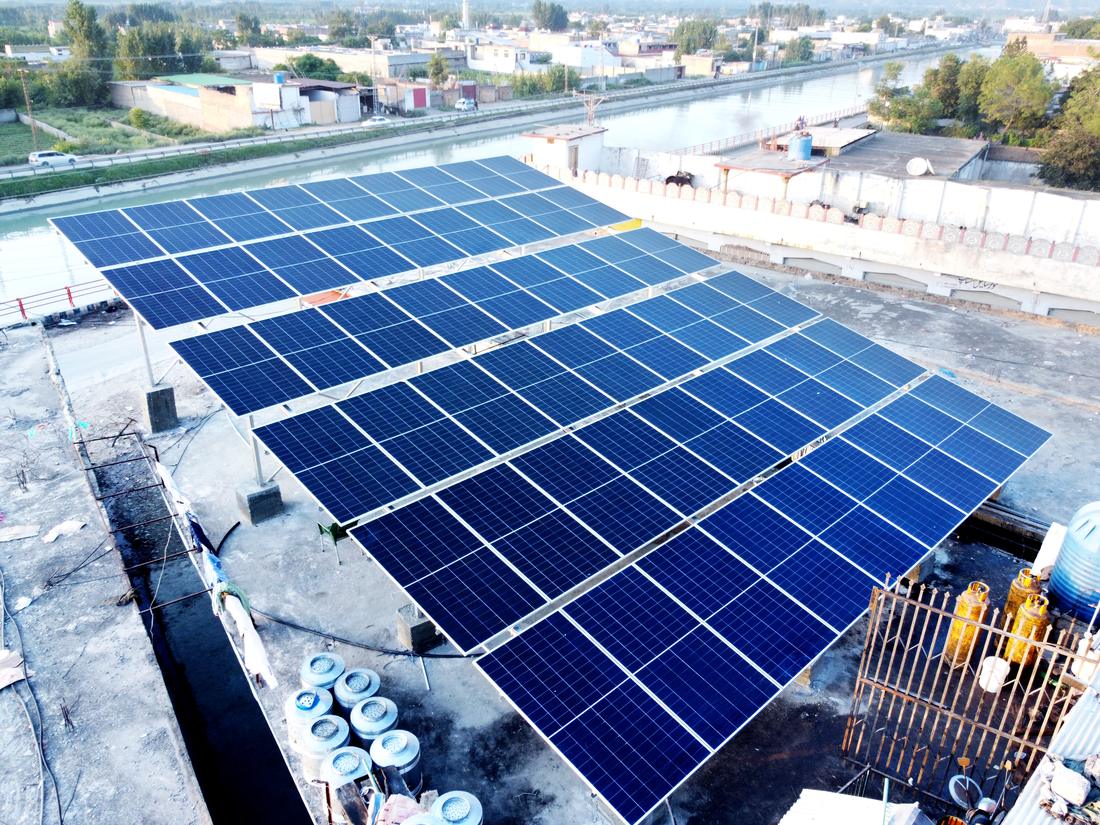34.7 kW array at Timergara, Lower Dir